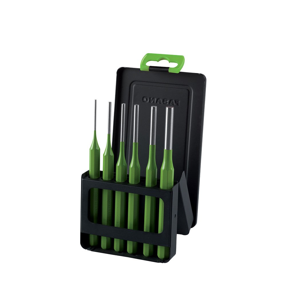 FG 128C/S6 SET 6 CACCIASPINE CON SUPPORTO IN ACCIAIO