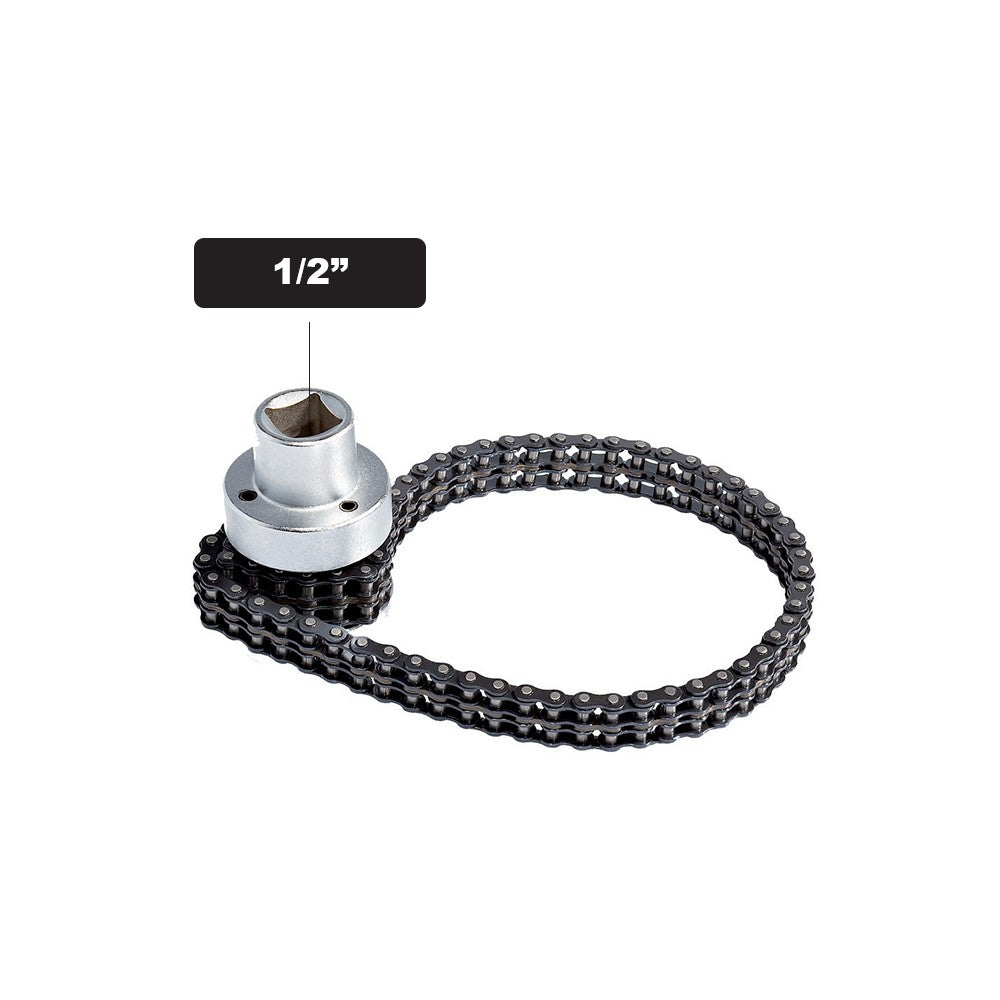 FG 177/FO1 CHIAVE SNODATA A CATENA DOPPIA SOTTILE PER FILTRI OLIO