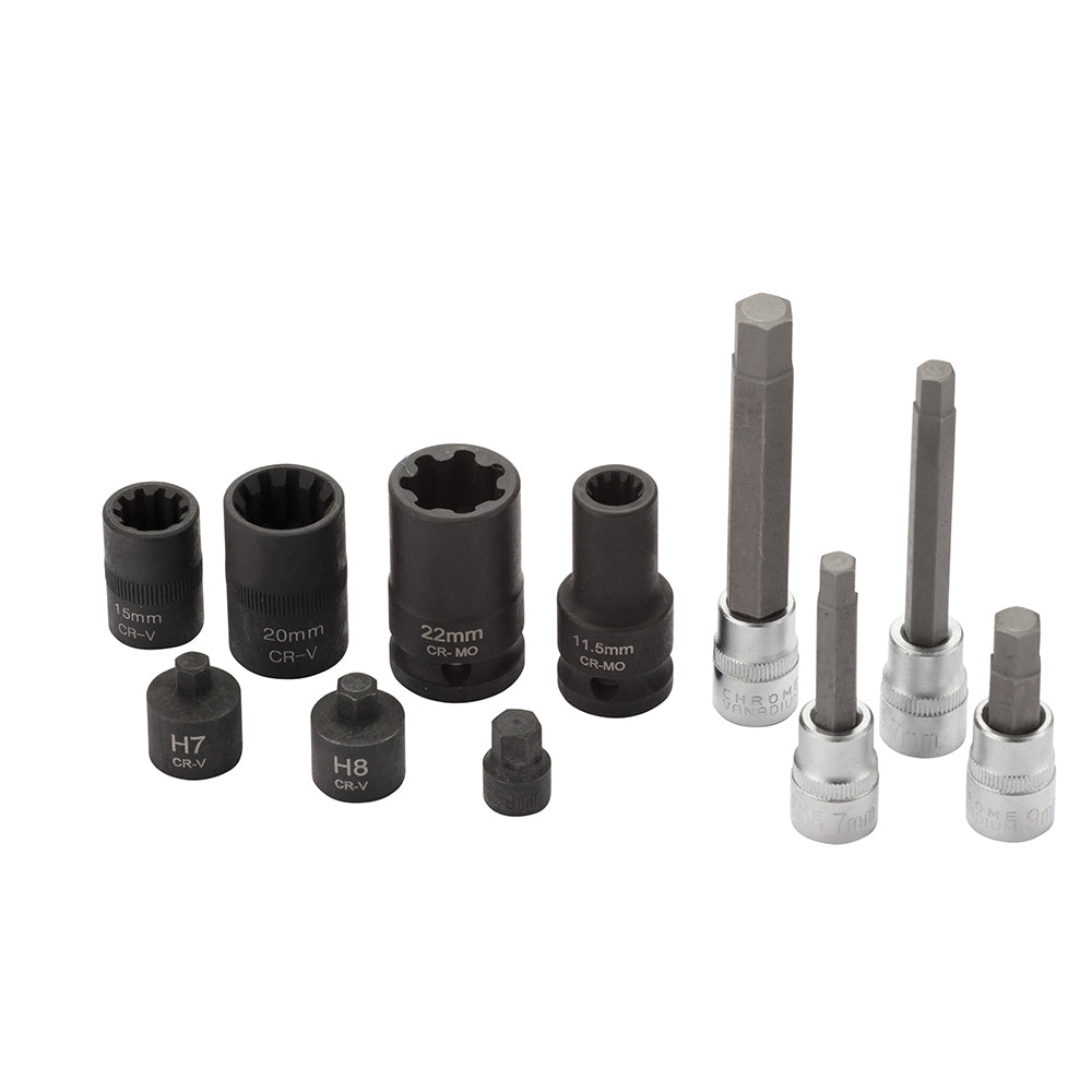 Set 11 utensili per smontaggio bulloni pinze freno | FG 198/S11