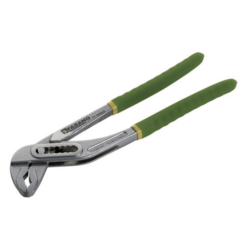 FG 58/B PINZA REGOLABILE A CERNIERA CHIUSA CON DOPPIO DTRATO DI PVC ANTISCIVOLO