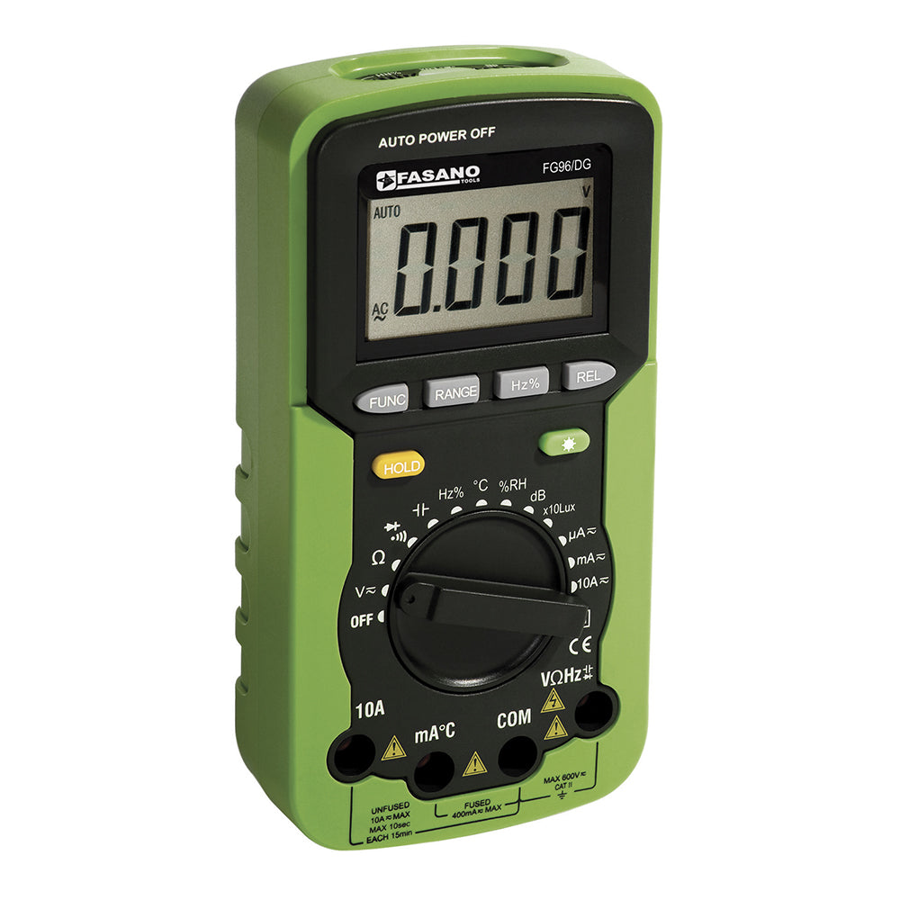 Multimtero digitale DC/AC-Ohm | FG 96/DG
