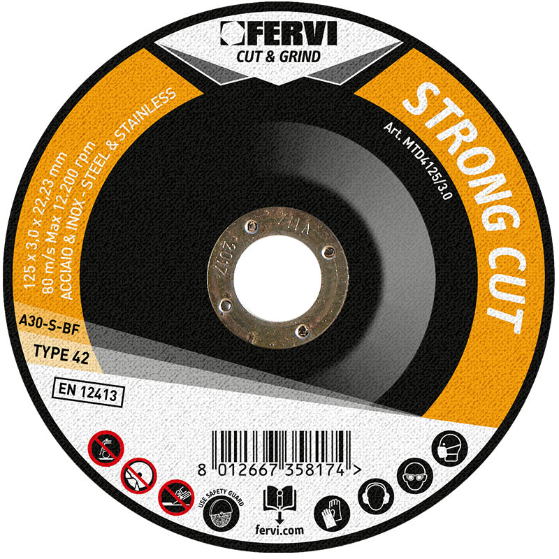 Art. MTD4115/3.0 DISCO DA TAGLIO STRONG CUT