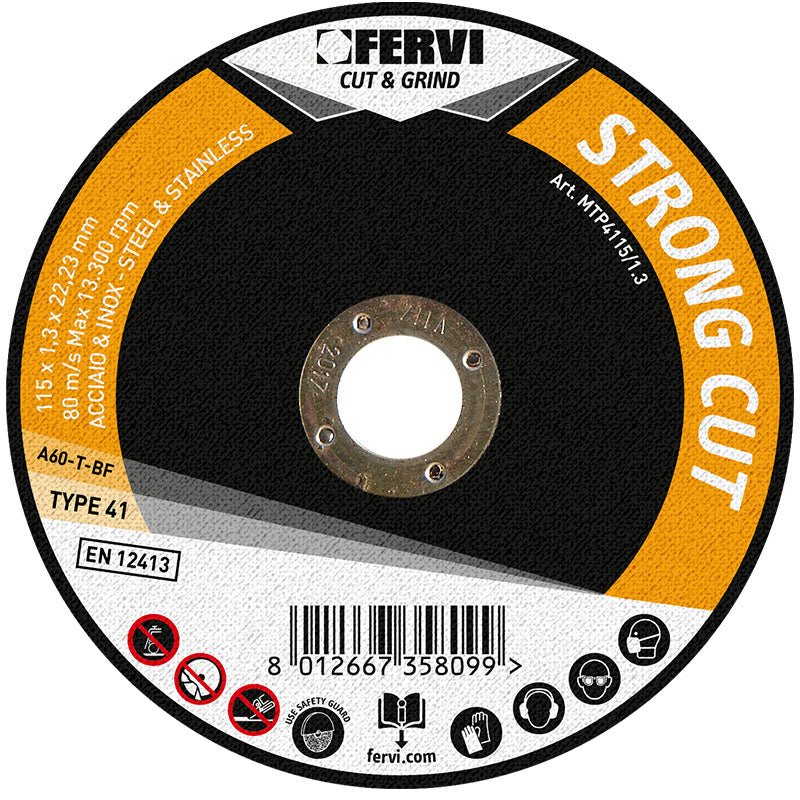 Art. MTP4115/1.0 DISCO DA TAGLIO STRONG CUT
