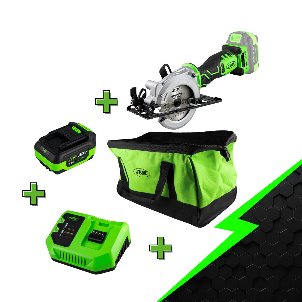 PROMO ELECTR: MINI SEGA CIRCOLARE CON MOTORE BRUSHLESS 60011 + 60013 + 60016 + 53782 | PROMO-60011C