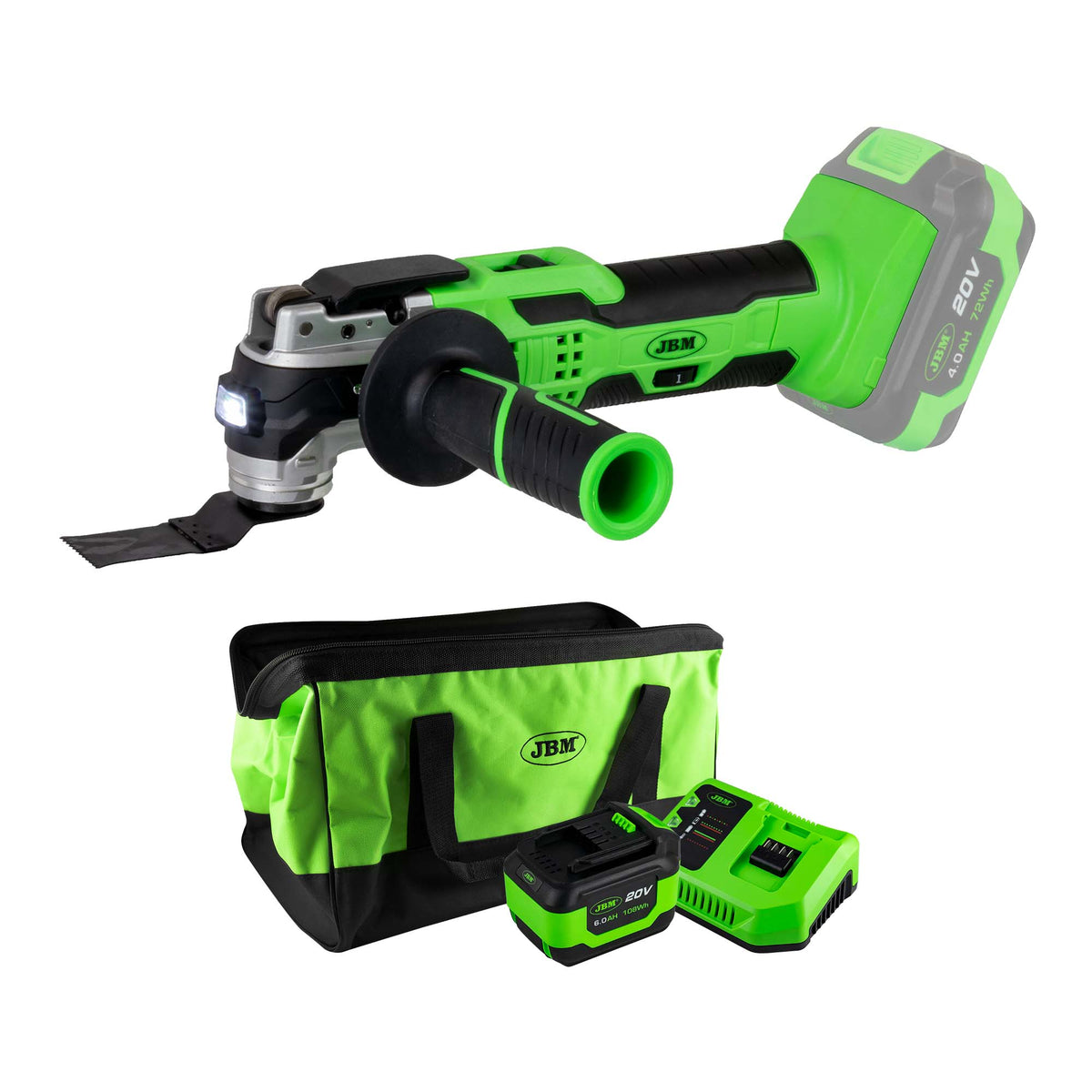 PROMO 60041 STRUMENTO MULTIFUNZIONE DI OSCILLAZIONE SENZA FILI + 60015 + 60016 + 53782 | PROMO-60041A