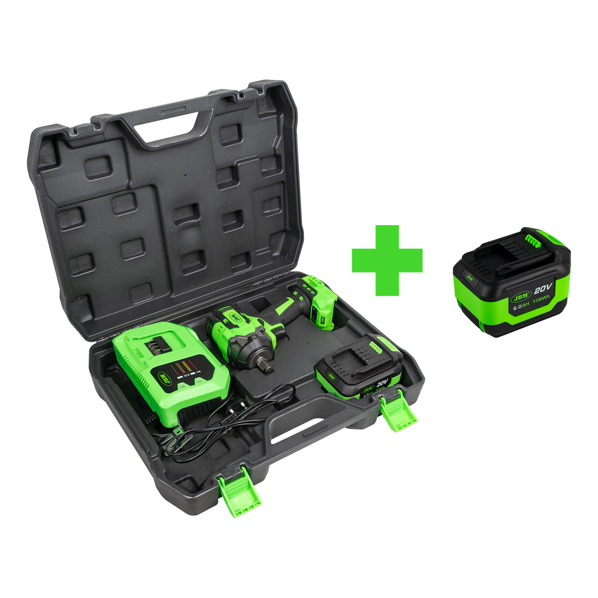 AVVITATORE DA 1/2? CON MOTORE BRUSHLESS REF.60046 800NM+ 60015 | PROMO-60046C