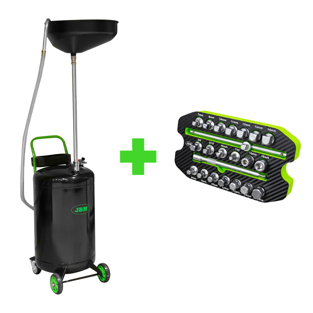 PROMO: RACCOGLITORE DI OLIO 90L + ORGANIZER EVA PER TAPPO CARTER, 22PCS | SERIE331
