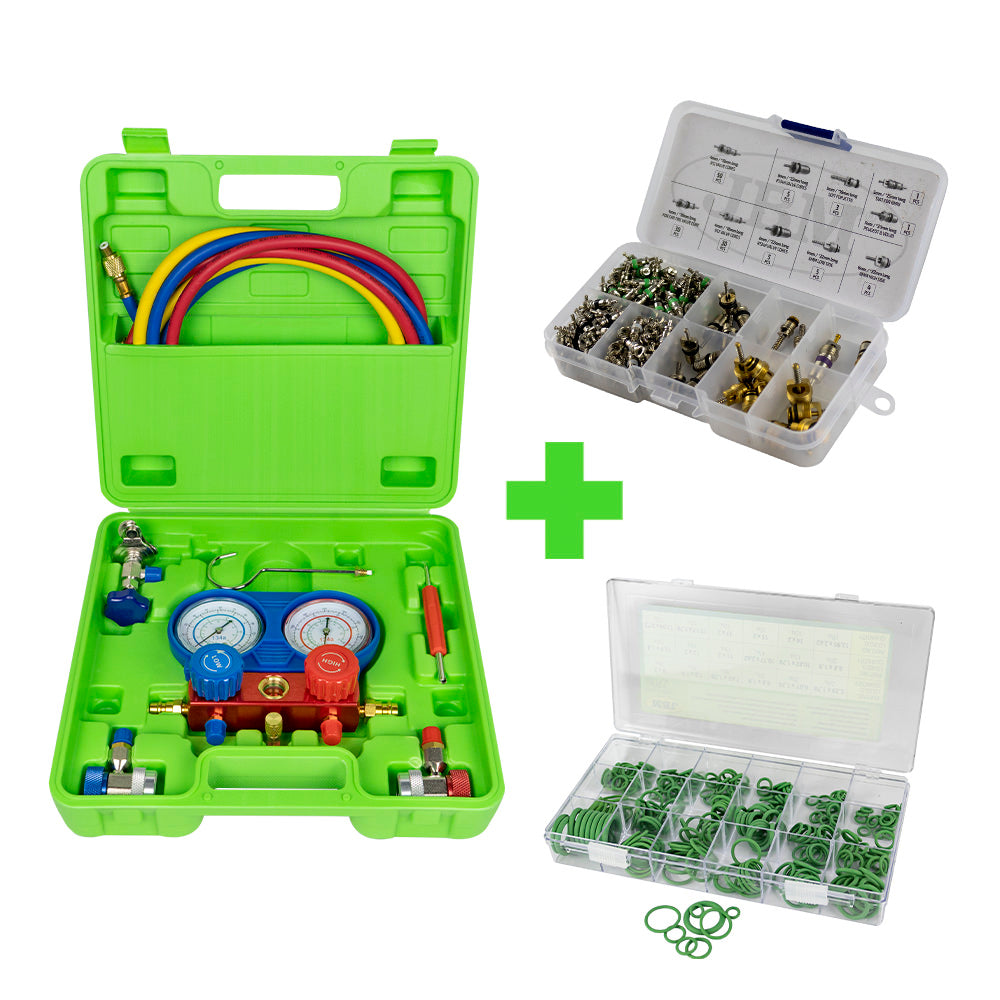 SERIE374: 53456 SET DI STRUMENTI CONDIZIONAMENTO (BAR) + 53599 SET DI ANIME + 50807 O-RING  | SERIE374