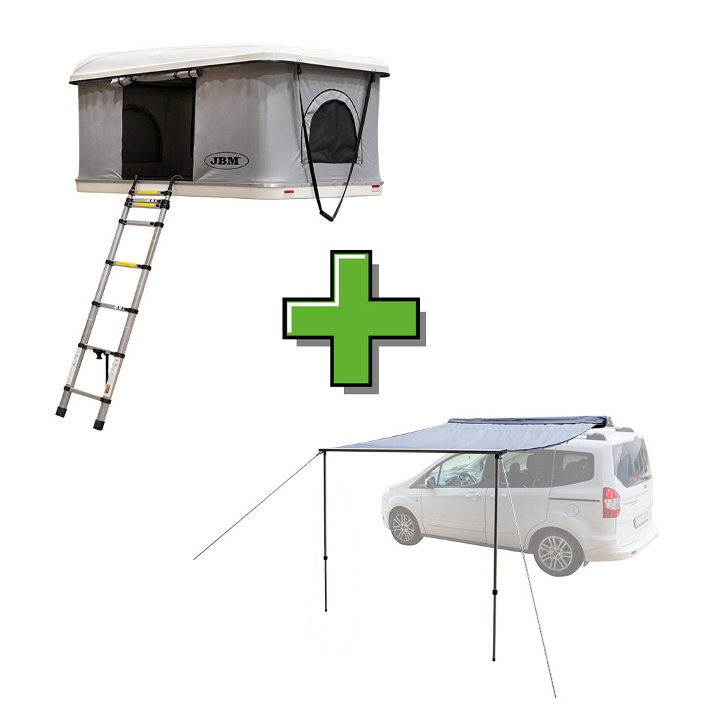 TENDA DA TETTO RIGIDA + TENDA DA SOLE | SERIE403