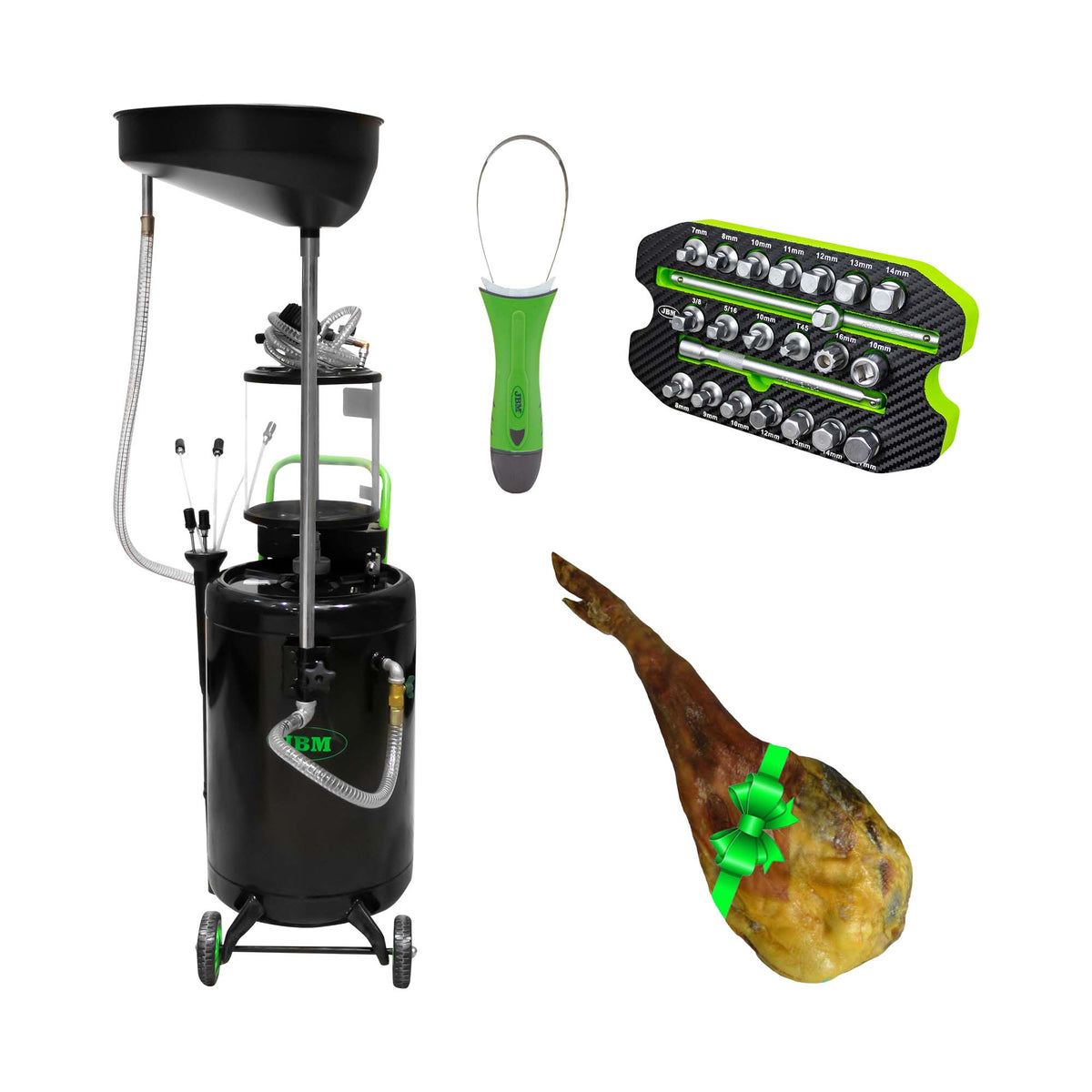 RACCOGLITORE OLIO + MODULO EVA SET DI BUSSOLE PER TAPPI CARTER 22PCS + ESTRATTORE FILTRI | SERIE429P