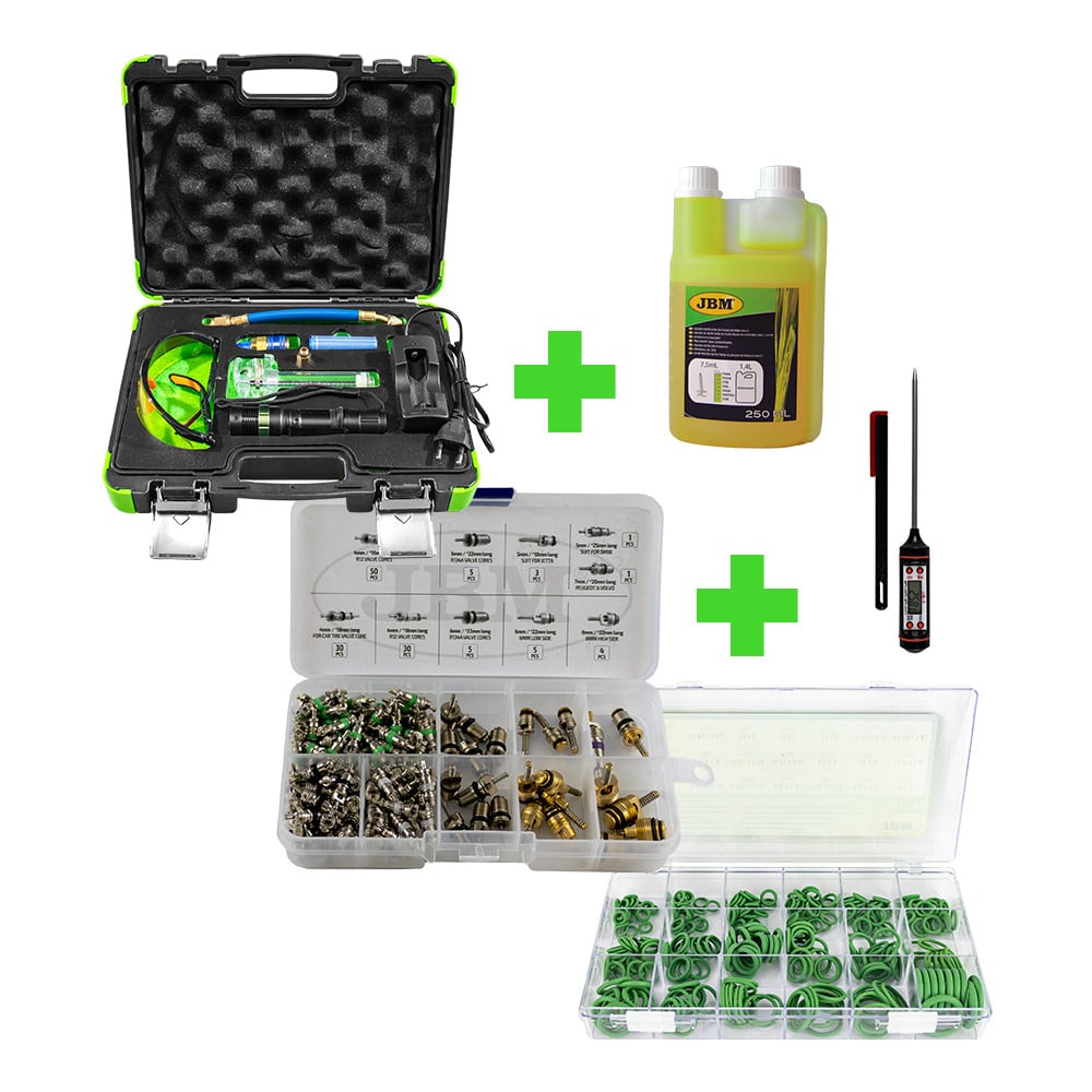 53539 KIT LOCALIZZAZIONE FUGA +12977 LIQUIDO+53599 OBICI+50807 O-RING+53503 TERMOMETRO | SERIE439