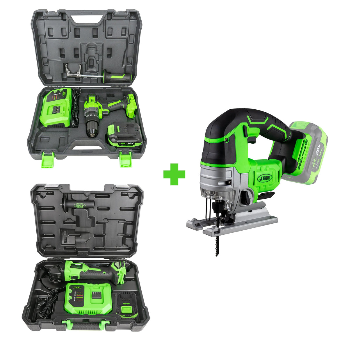 60047C TRAPANO A BATTERIA + 60049C SMERIGLIATRICE ANGOLARE + 60010 IN REGALO | SERIE461
