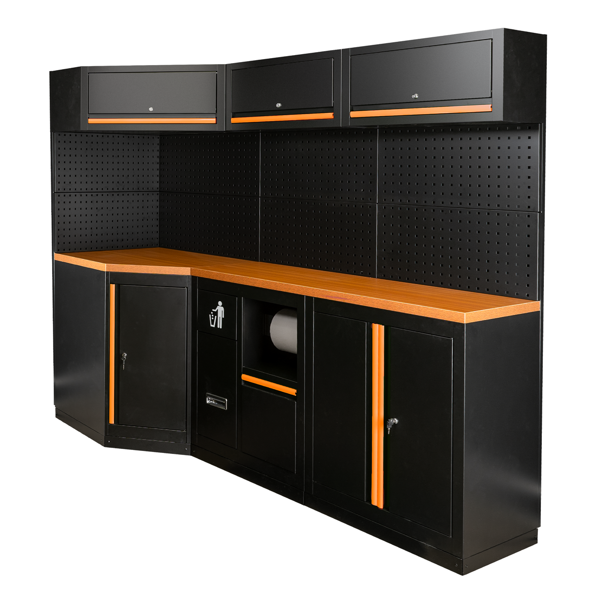 SET DI MOBILI MODULARI (22PCS) - ARANCIONE | SERIE518O
