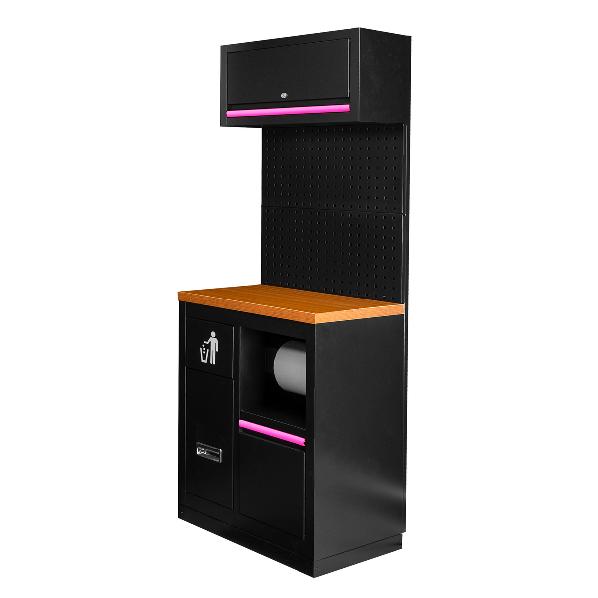 SET DI MOBILI MODULARI (7 PEZZI) - ROSA | SERIE524P