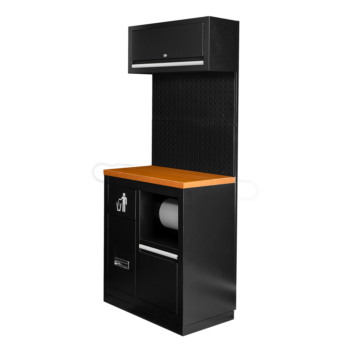 SET DI MOBILI MODULARI (7 PEZZI) - ARGENTO | SERIE524S