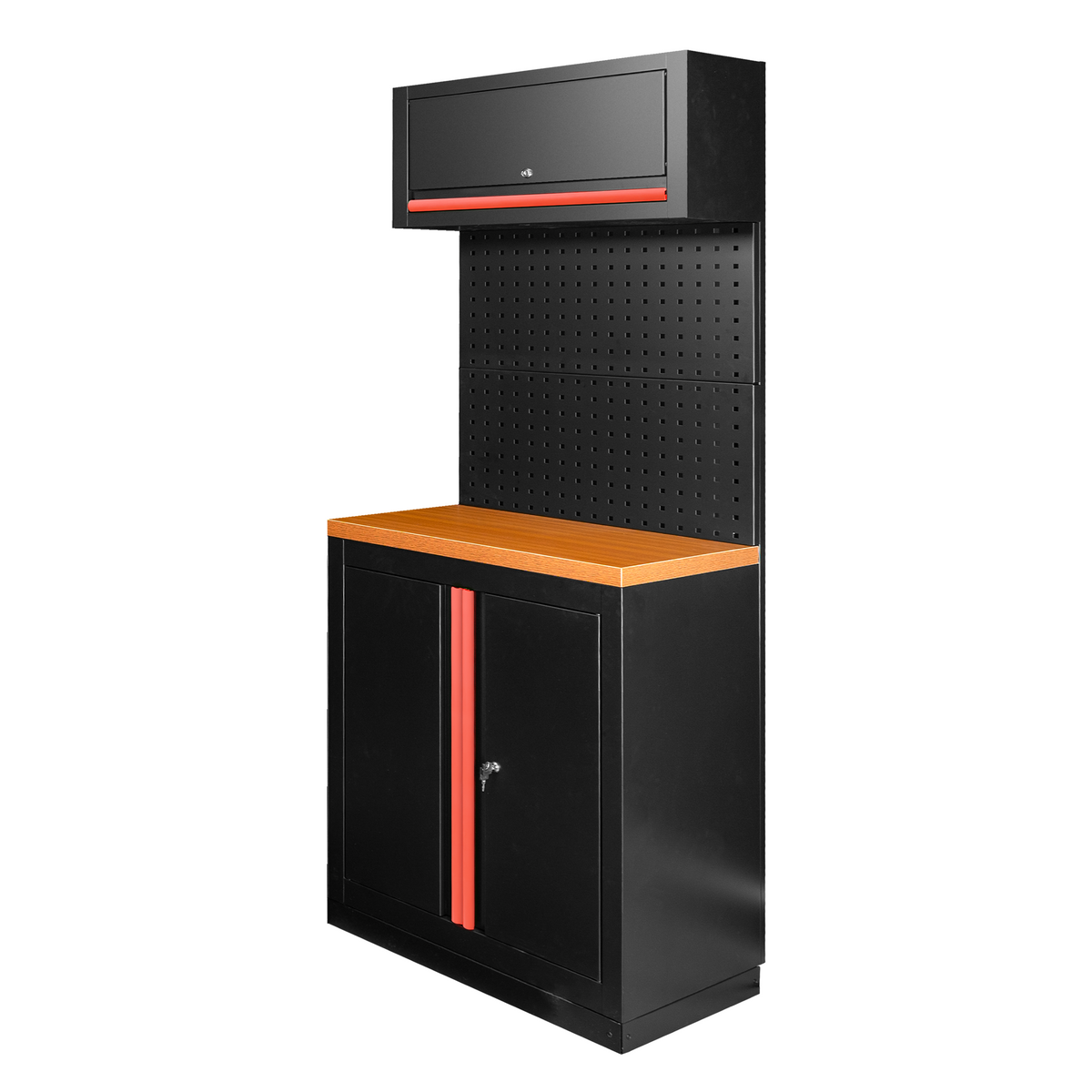 SET DI MOBILI MODULARI (7 PEZZI) - ROSSO | SERIE525R