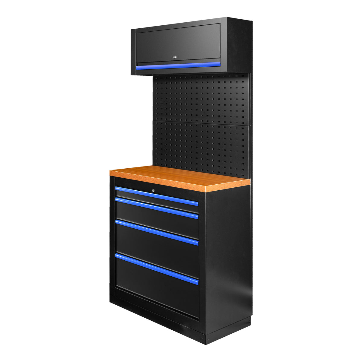 SET DI MOBILI MODULARI (7 PEZZI) - BLU | SERIE526B