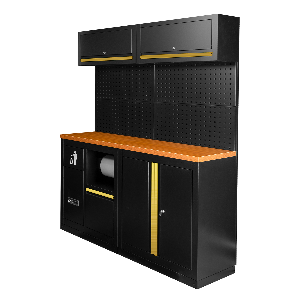 SET DI MOBILI MODULARI (12 PEZZI) - ORO | SERIE527G