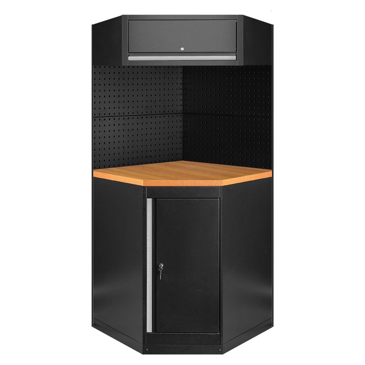 SET DI MOBILI MODULARI (11 PEZZI) - ARGENTO | SERIE528S