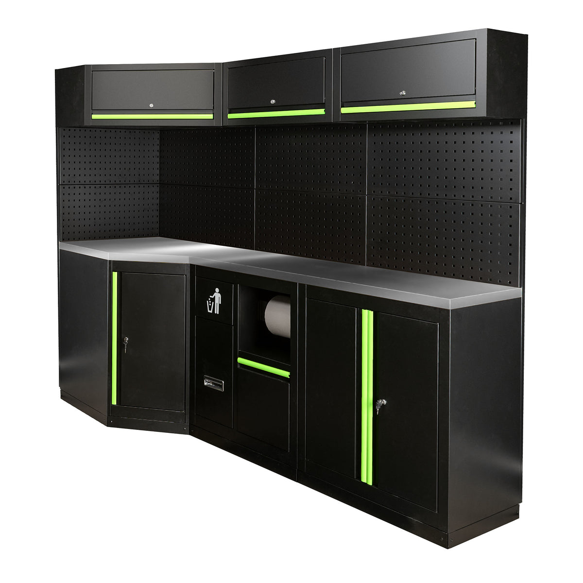 SET DI MOBILI MODULARI (22PCS) - ESTENSIONE ANGOLARE | SERIE589