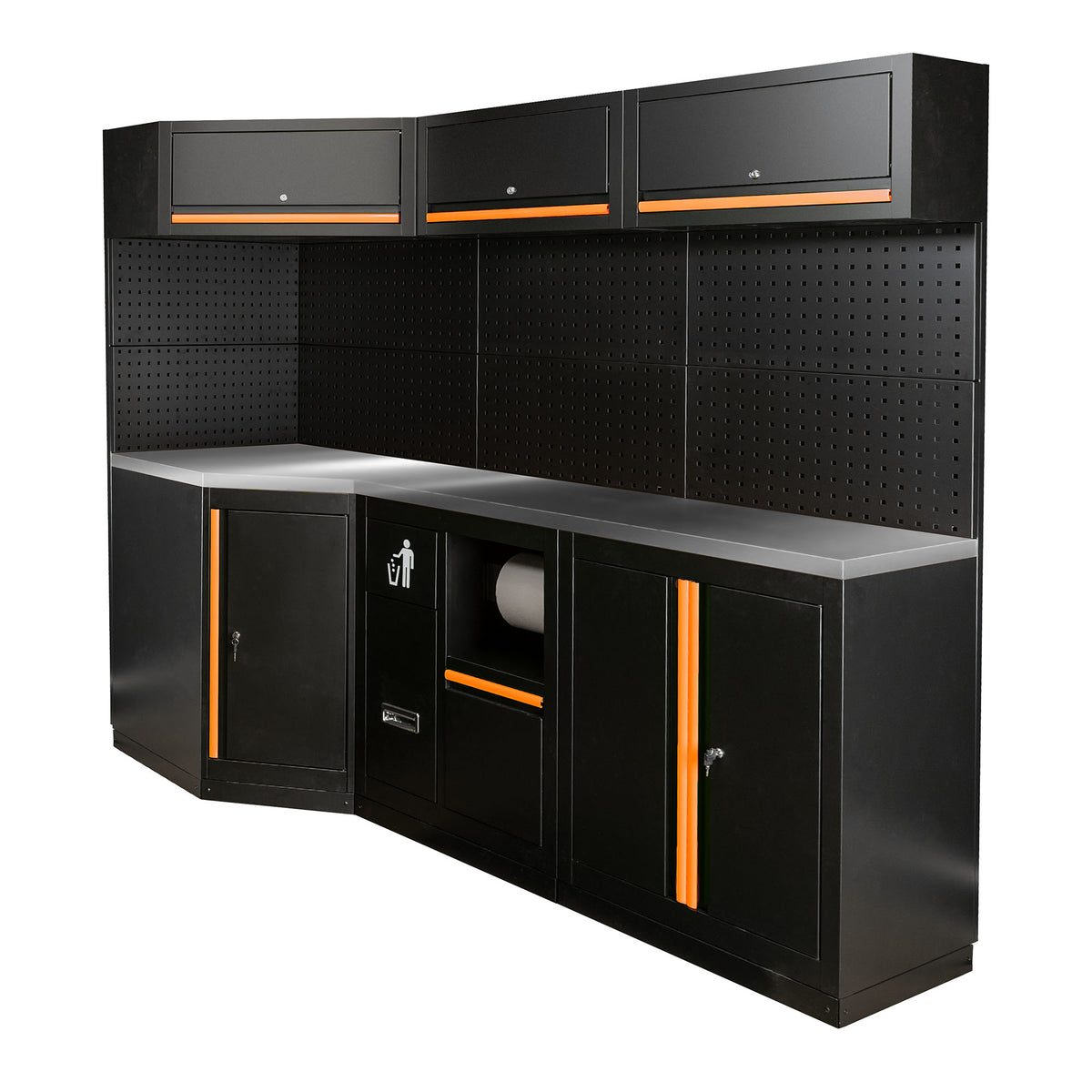 SET DI MOBILI MODULARI (22PCS) - ARANCIONE | SERIE589O