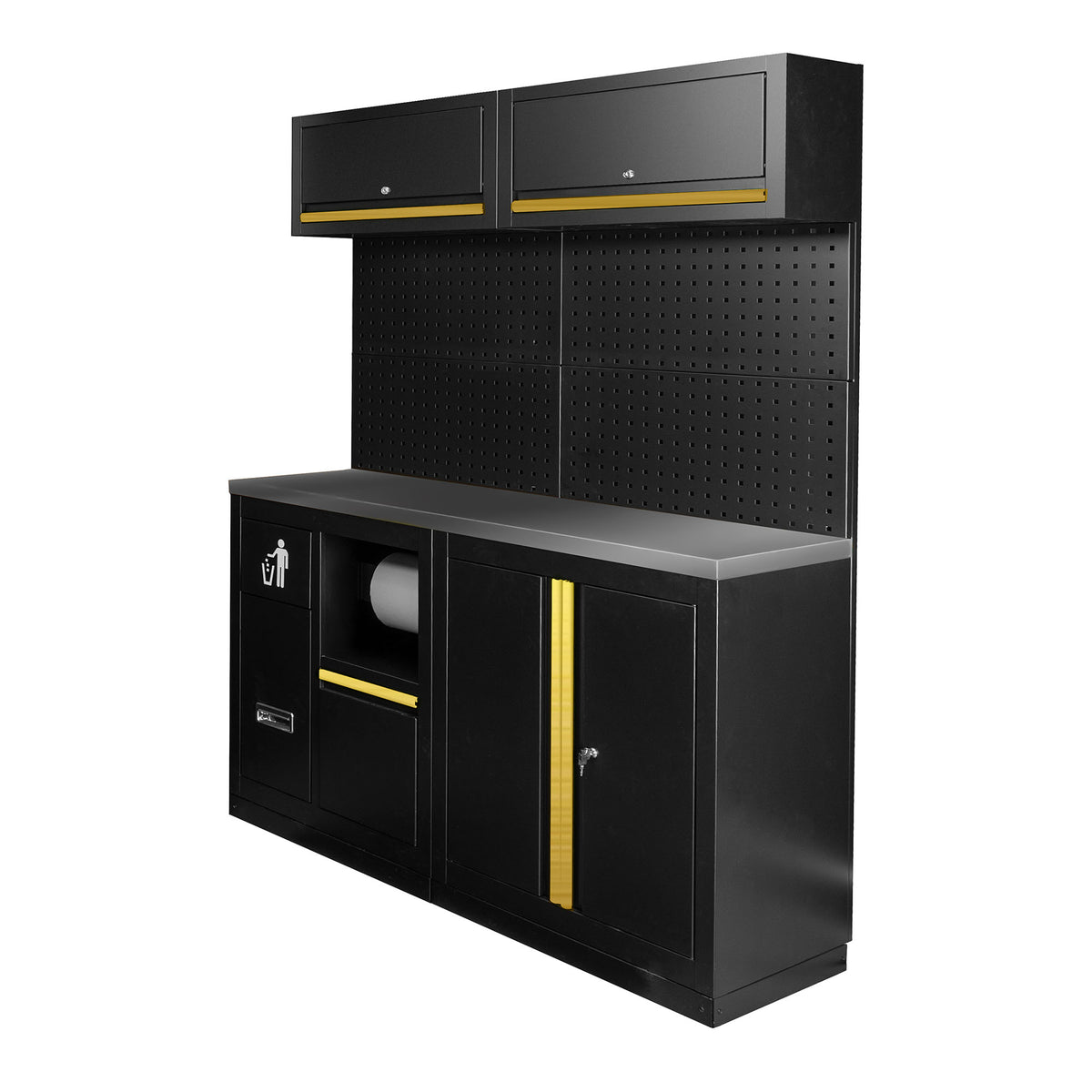 SET DI MOBILI MODULARI (12 PEZZI) - ORO | SERIE590G