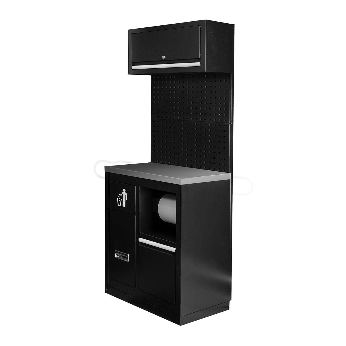 SET DI MOBILI MODULARI (7 PEZZI) - ARGENTO | SERIE591S