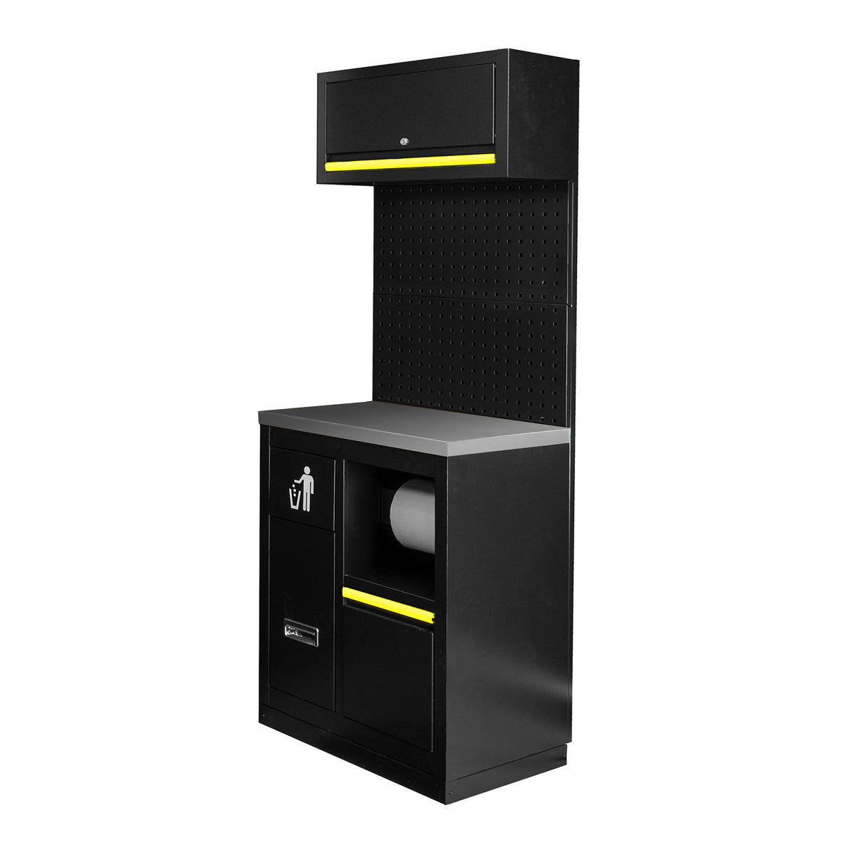 SET DI MOBILI MODULARI (7 PEZZI) - GIALLO | SERIE591Y