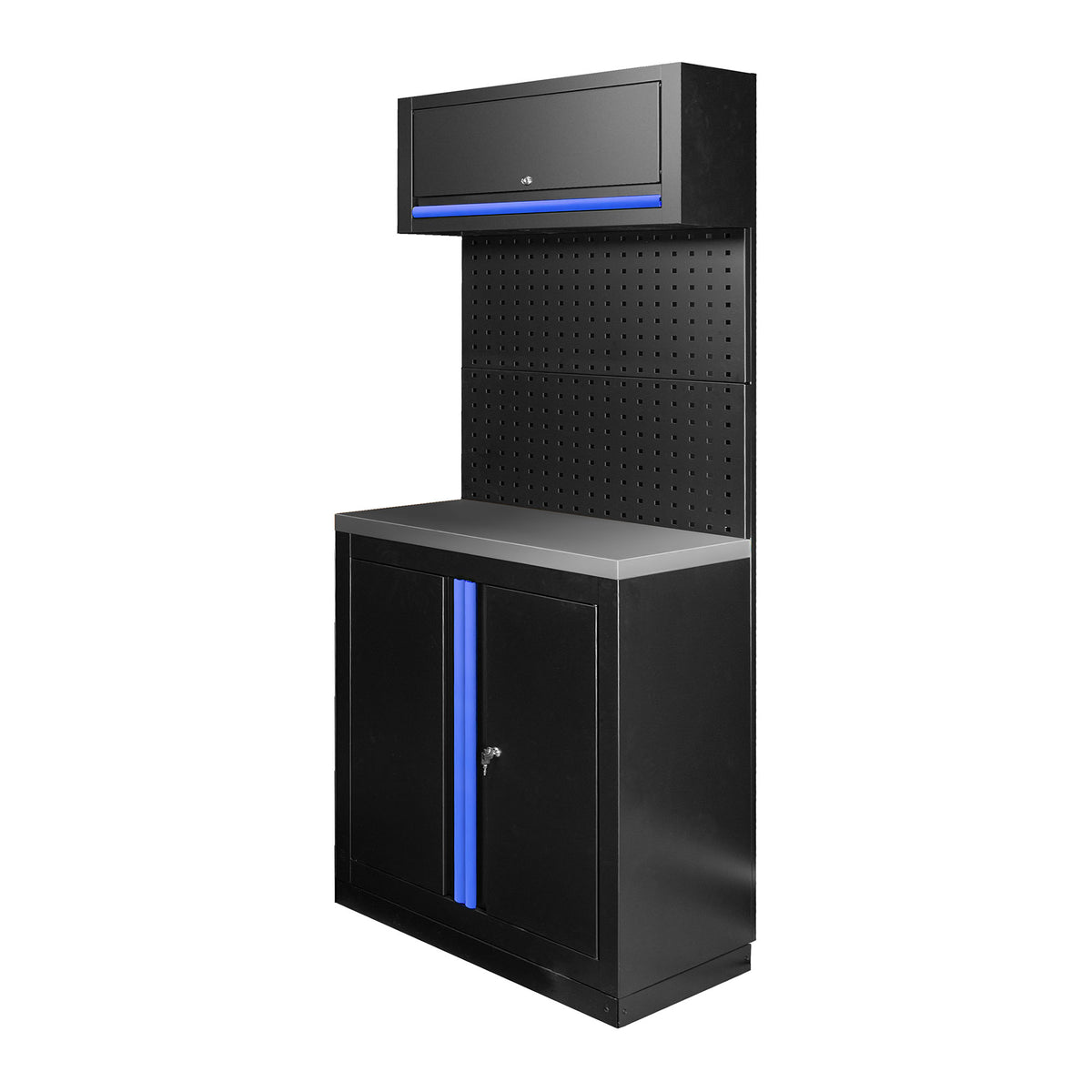 SET DI MOBILI MODULARI (7 PEZZI) - BLU | SERIE592B