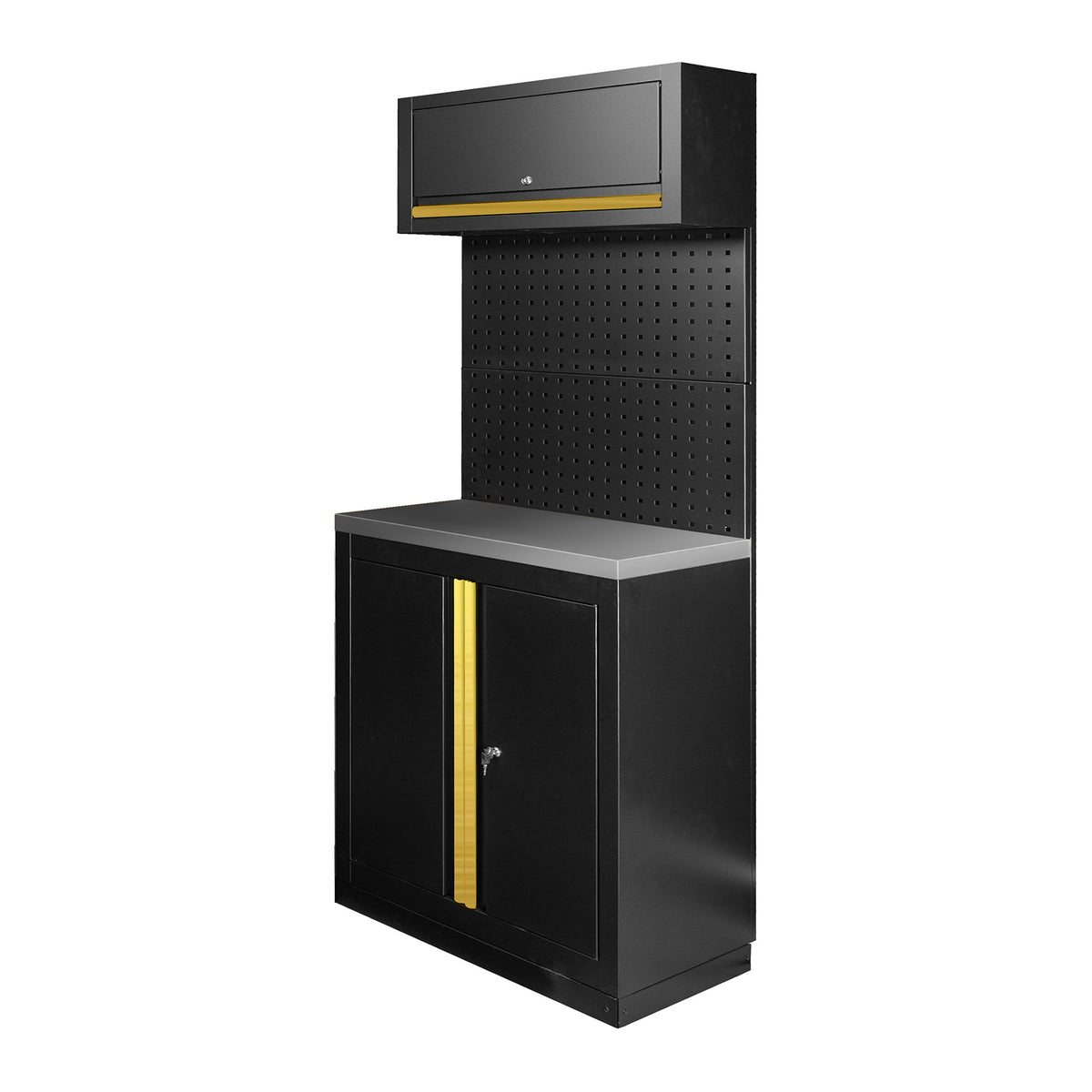SET DI MOBILI MODULARI (7 PEZZI) - ORO | SERIE592G