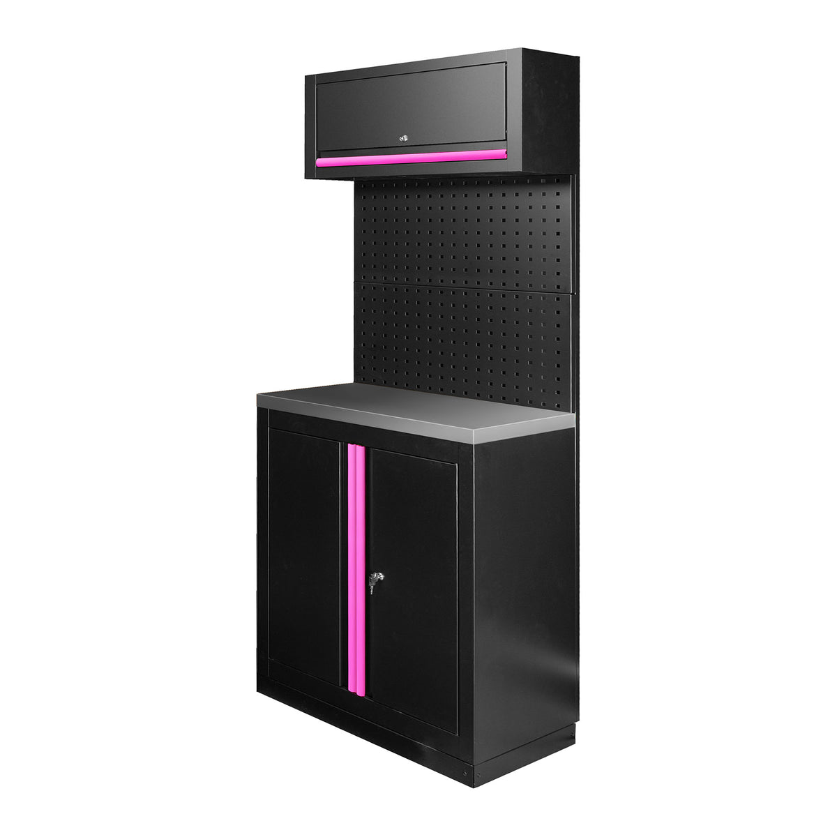 SET DI MOBILI MODULARI (7 PEZZI) - ROSA | SERIE592P