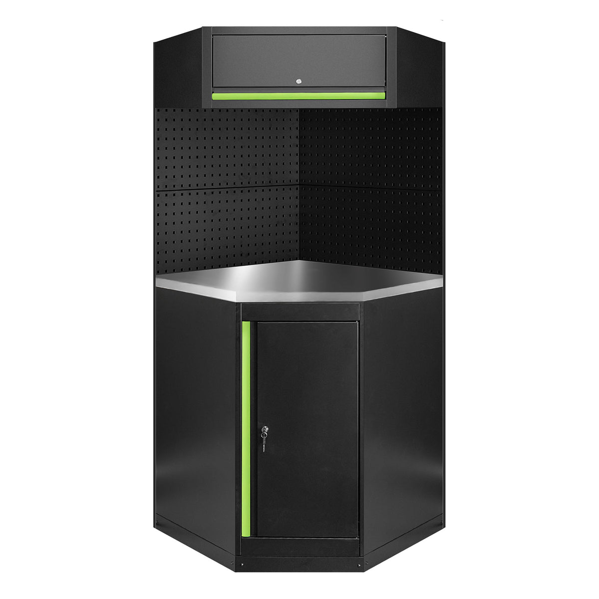 SET DI MOBILI MODULARI (11PCS) - ESTENSIONE CON ARMADIO ANGOLARE (RIF.16492) | SERIE594