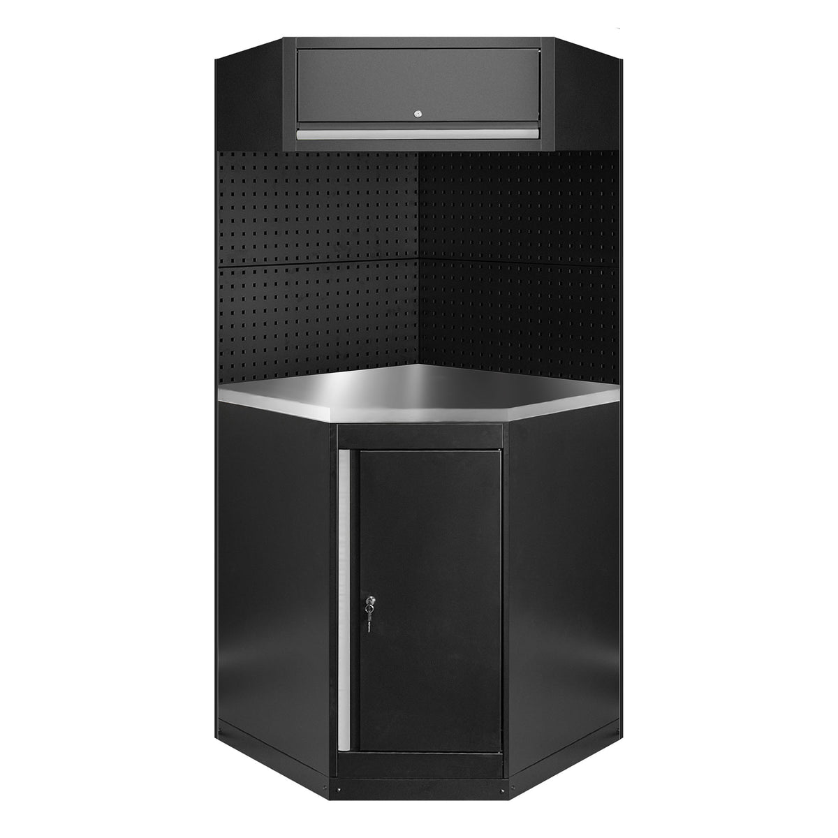 SET DI MOBILI MODULARI (11 PEZZI) - ARGENTO | SERIE594S