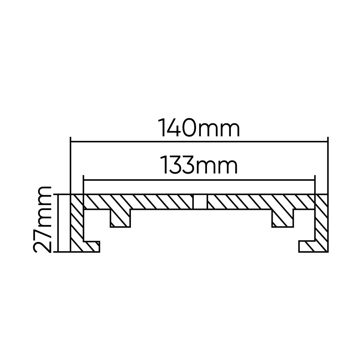 TAMPONE IN GOMMA PER PONTE SOLLEVATORE OMCN 140MM  | 54359