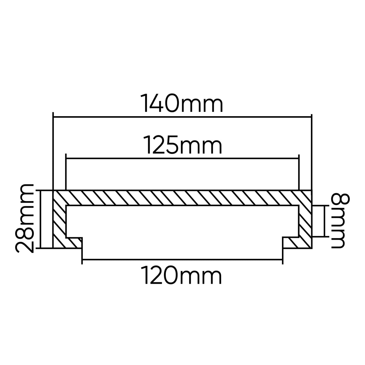 TAMPONE IN GOMMA PER PONTE SOLLEVATORE TWIN BUSCH 140MM | 54361