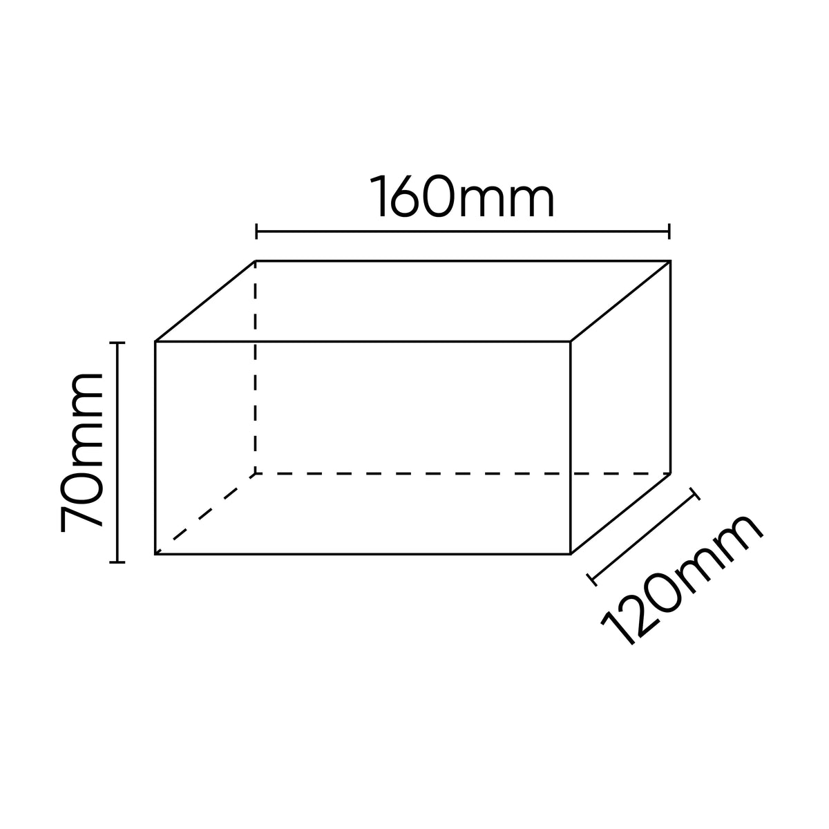 TAMPONE IN GOMMA PER PONTE SOLLEVATORE160X120X70MM | 54484