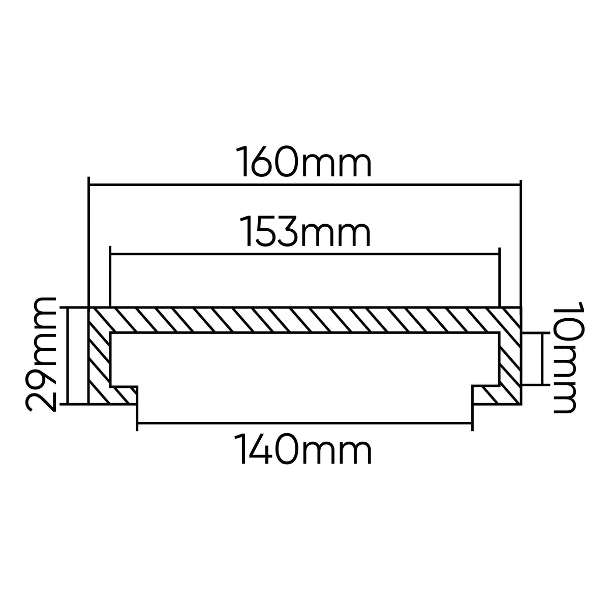 TAMPONE IN GOMMA PER PONTE SOLLEVATORE KONI/ROMERICO/CO-O-LINER 160MM | 54489