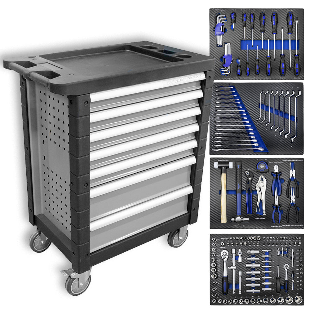 CARRELLO 7 CASSETTI CON 276 UTENSILI | 43761