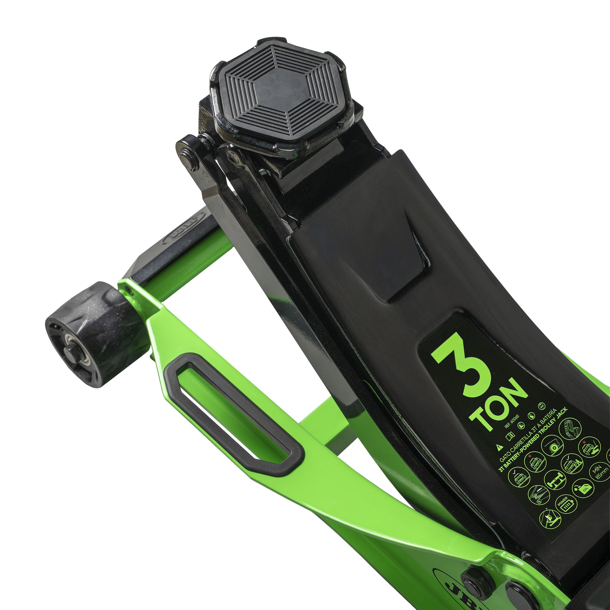 CRIC A CARRELLO IDRAULICO 3T A BATTERIA | 60065