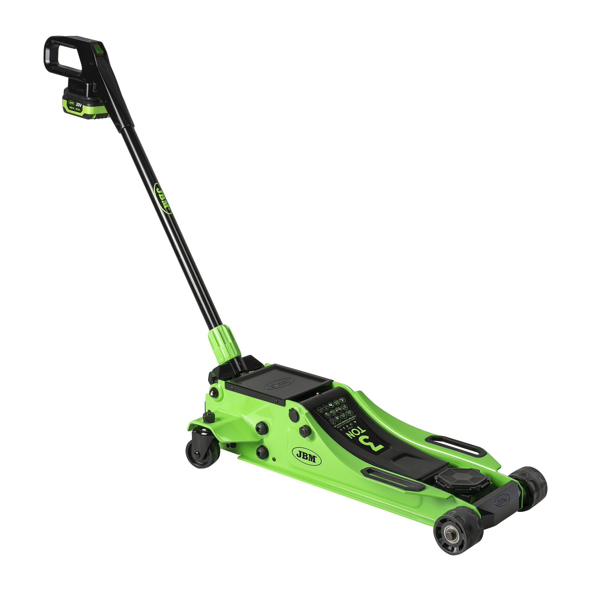 CRIC A CARRELLO IDRAULICO 3T A BATTERIA | 60065