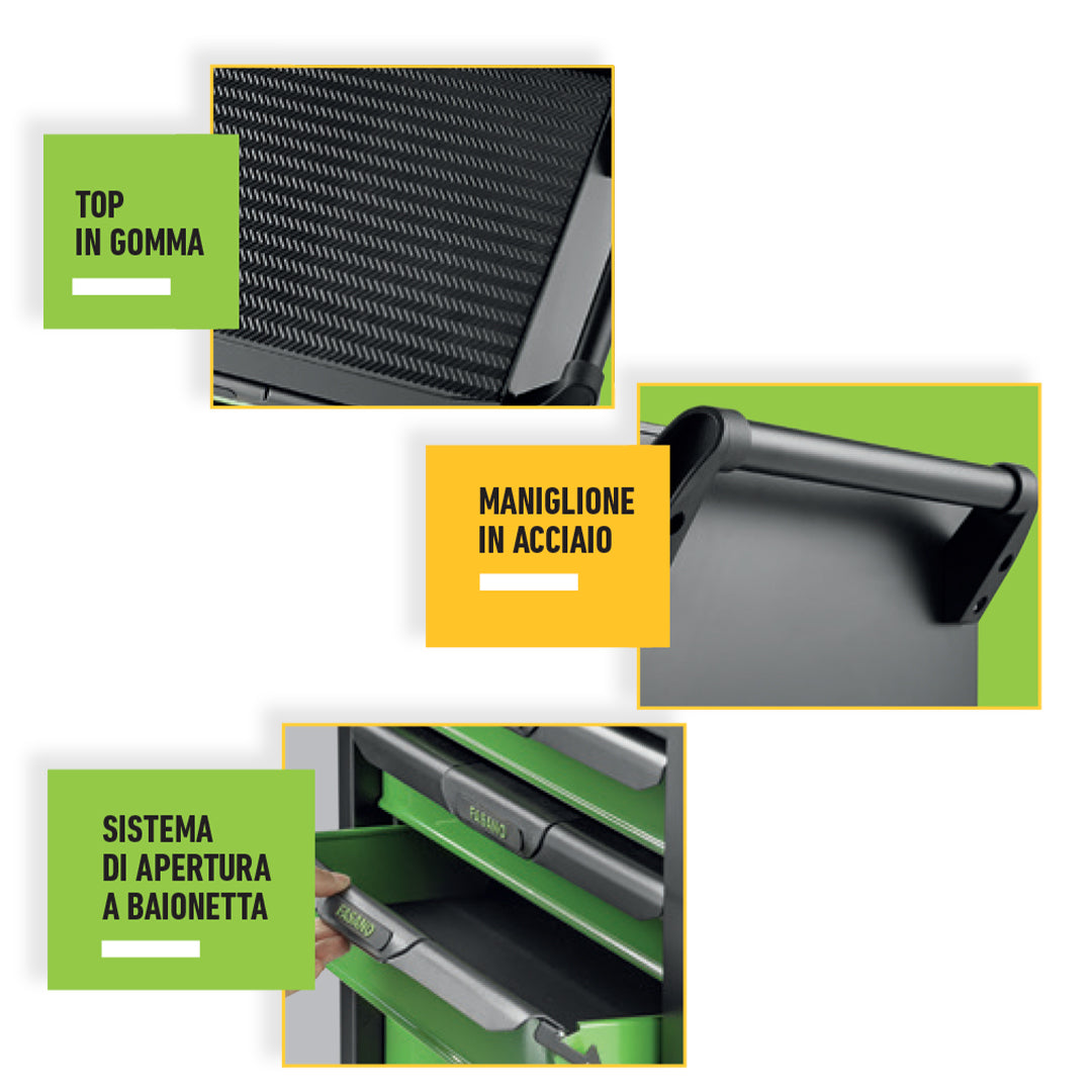 Carrello Fasano Completo | 126 pezzi | FGBEST126