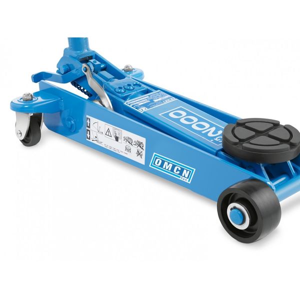 Sollevatore idraulico a carrello OMCN 112/XR “Serie SPECIALE” – alzata 120÷525 mm / portata max 2.000 Kg