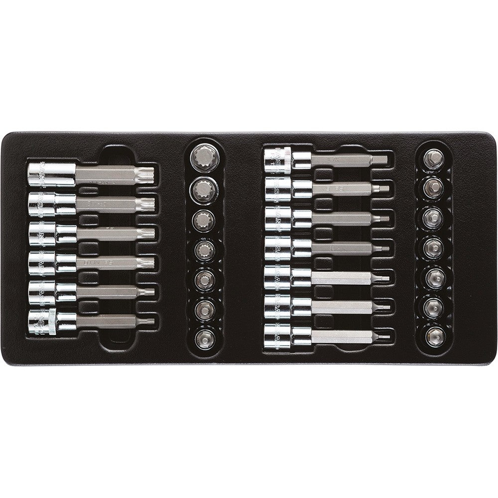 FG 102/21H Modulo inserti a bussola esagonali e XZN - 1/2"