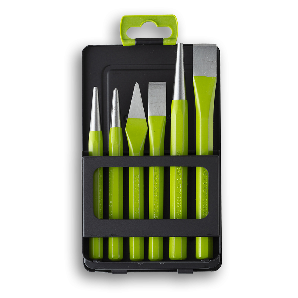 Set 6 utensili a percussione assortiti | FG 127/S1