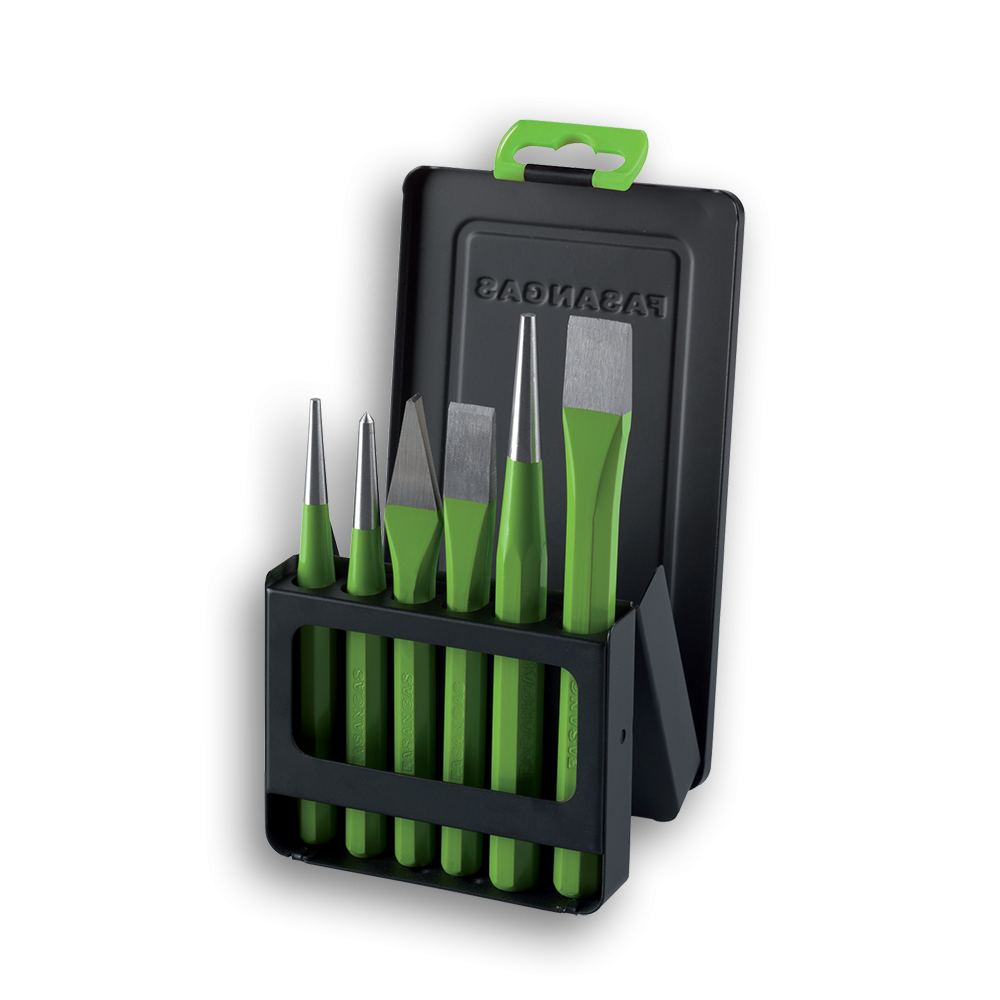 Set 6 utensili a percussione assortiti | FG 127/S1