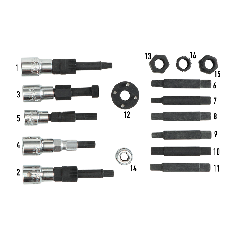 Set universale per alternatori  | FG 179/S16