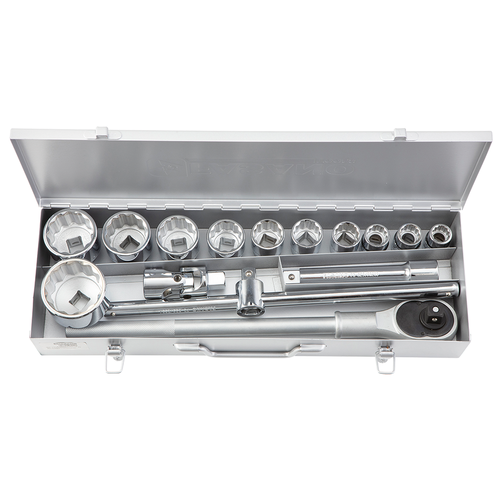Set chiavi a bussola poligonali - 3/4   | FG 629B/S15