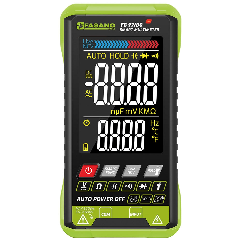 Multimetro digitale DC/AC - OHM | FG 97/DG