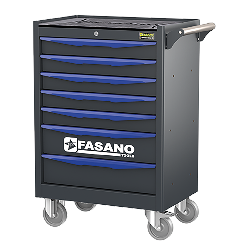CARRELLO PORTA UTENSILI A 7 CASSETTI | FG 122R/7G