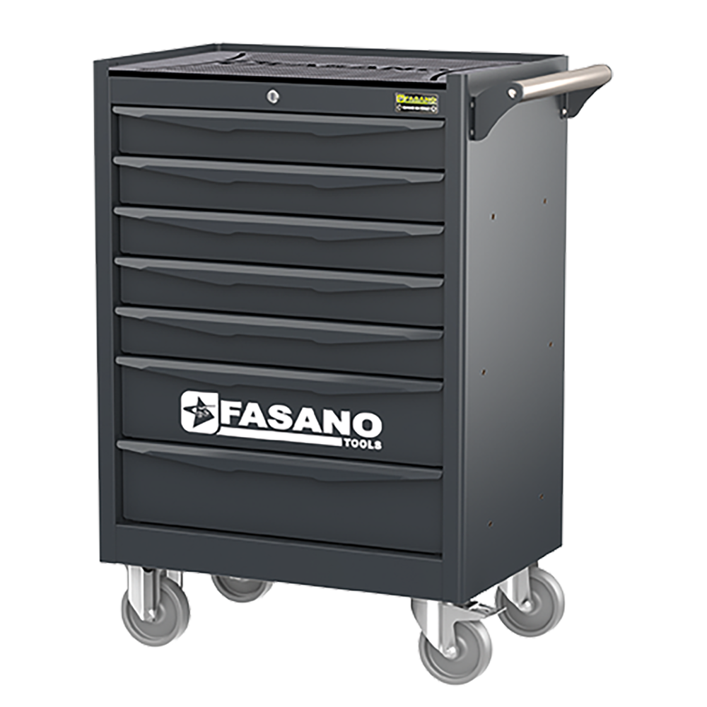 CARRELLO PORTA UTENSILI A 7 CASSETTI | FG 122R/7G